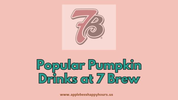 Popular Pumpkin Drinks at 7 Brew